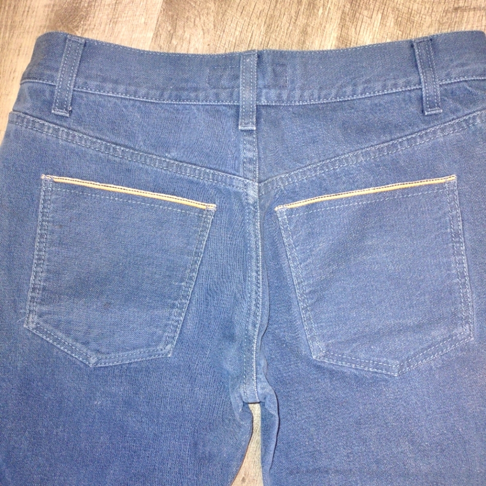 Stella McCartney RARE Smooth Finish Trim Pocket Straight Leg Business Je…